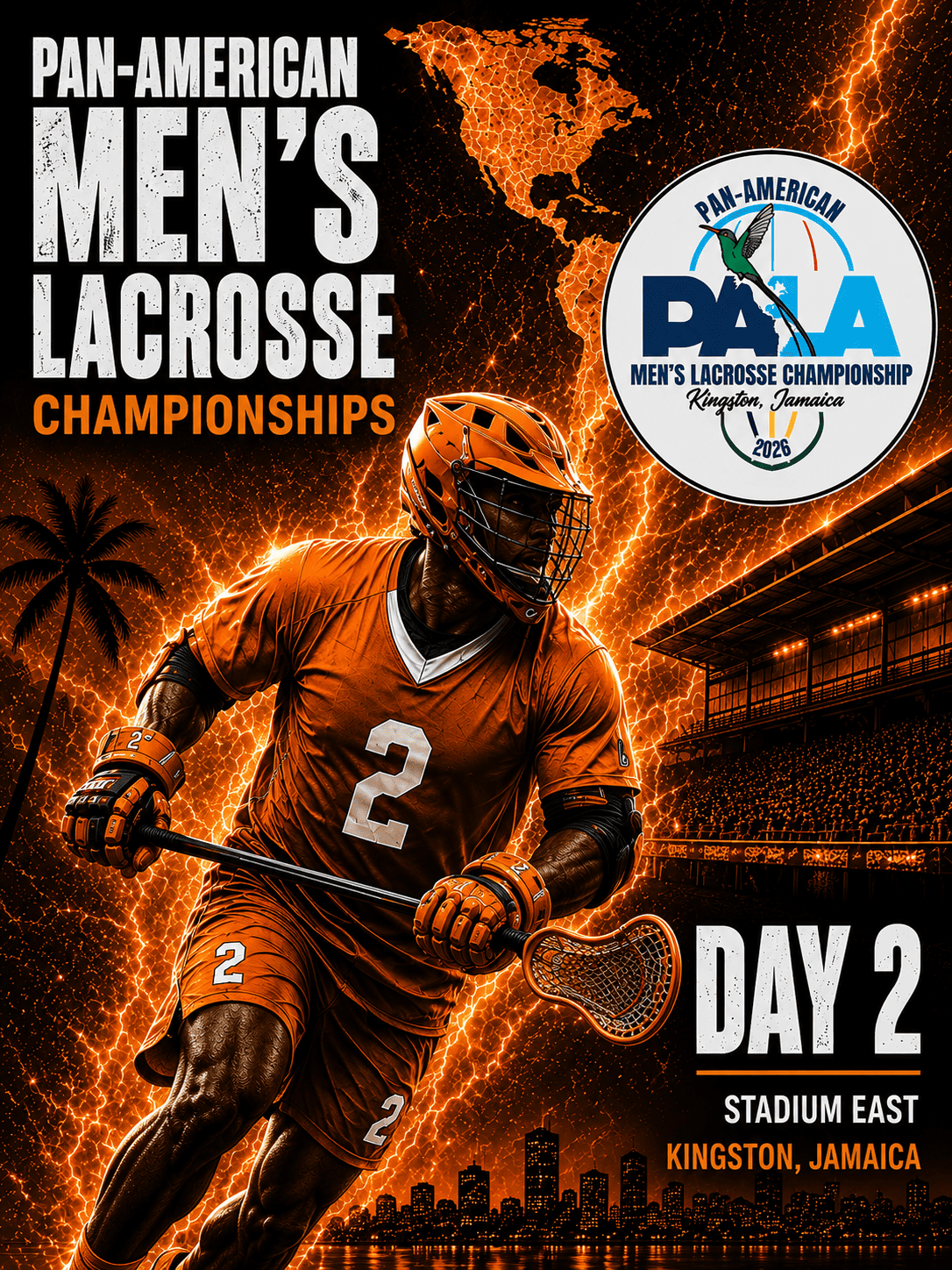 Pan-American Lacrosse Championships - Day 2 (Tuesday) Adults