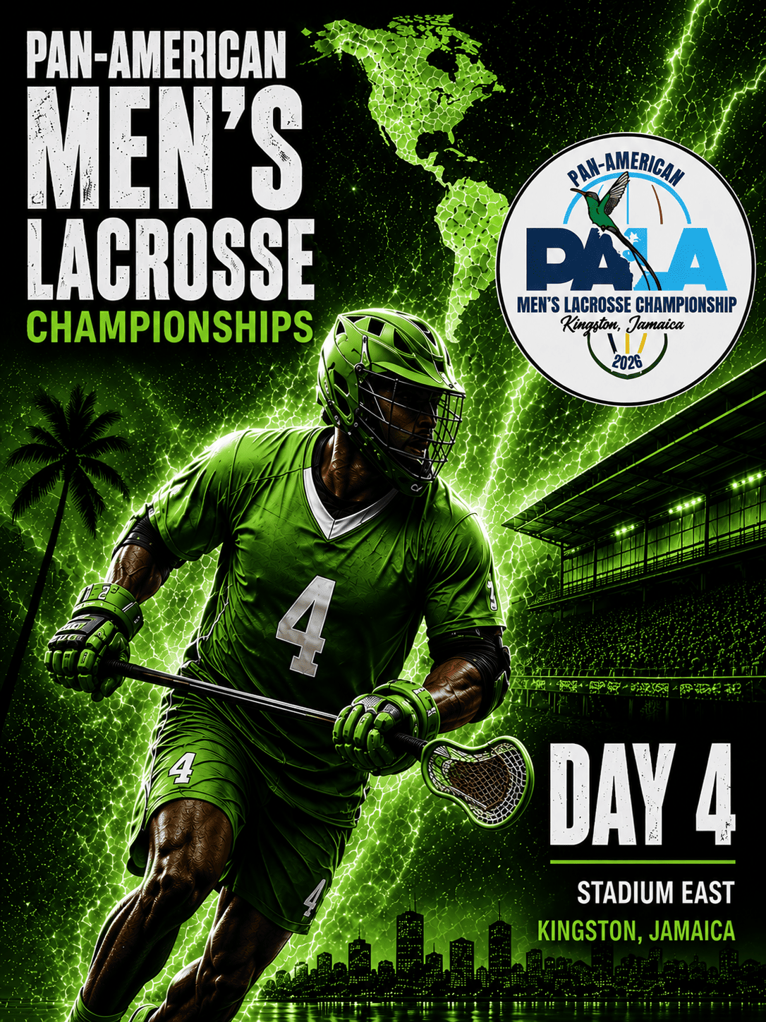 Pan-American Lacrosse Championships - Day 4 (Thursday) Adults