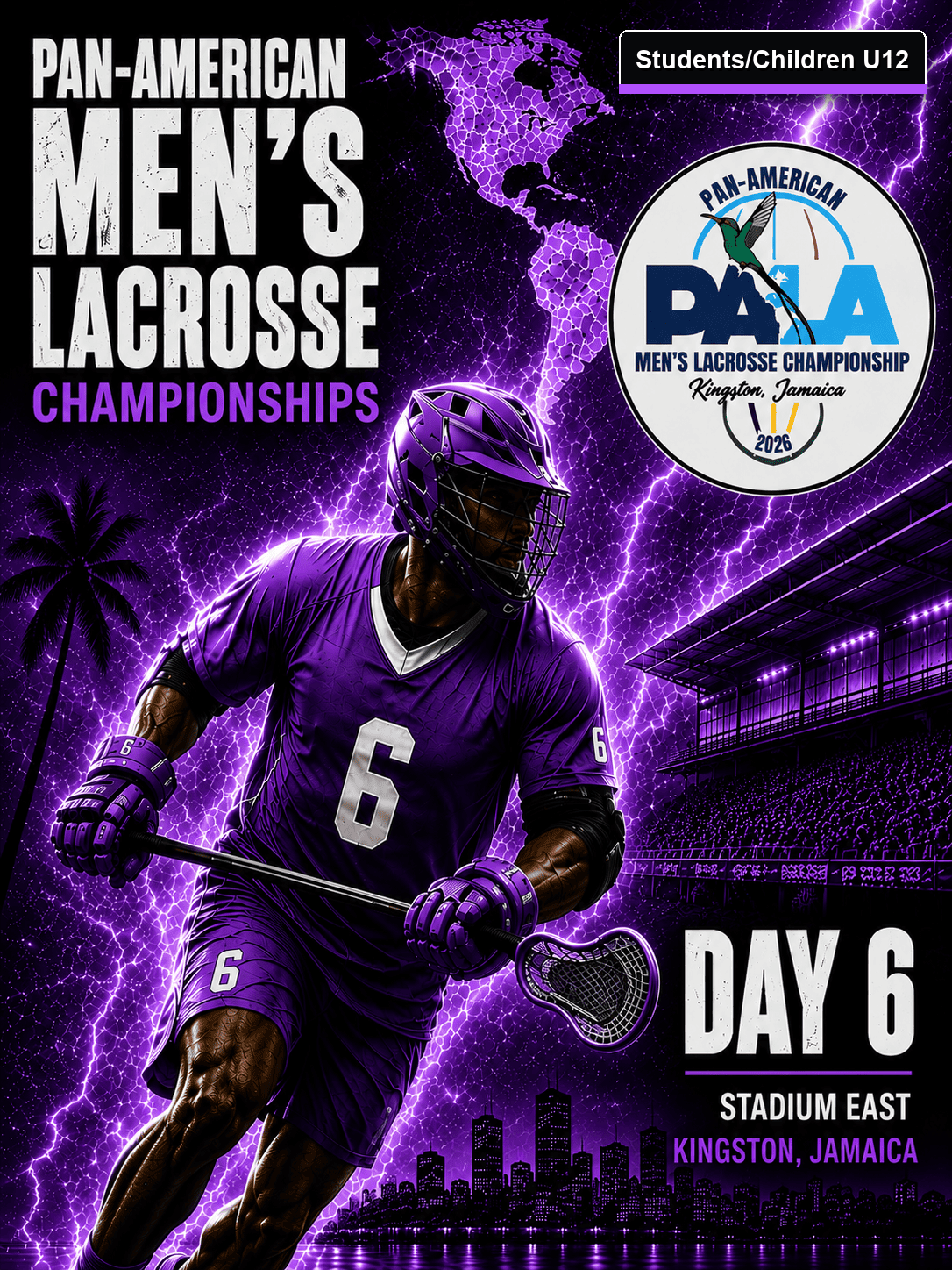 Pan-American Lacrosse Championships - Day 6 (Saturday) Students/Children