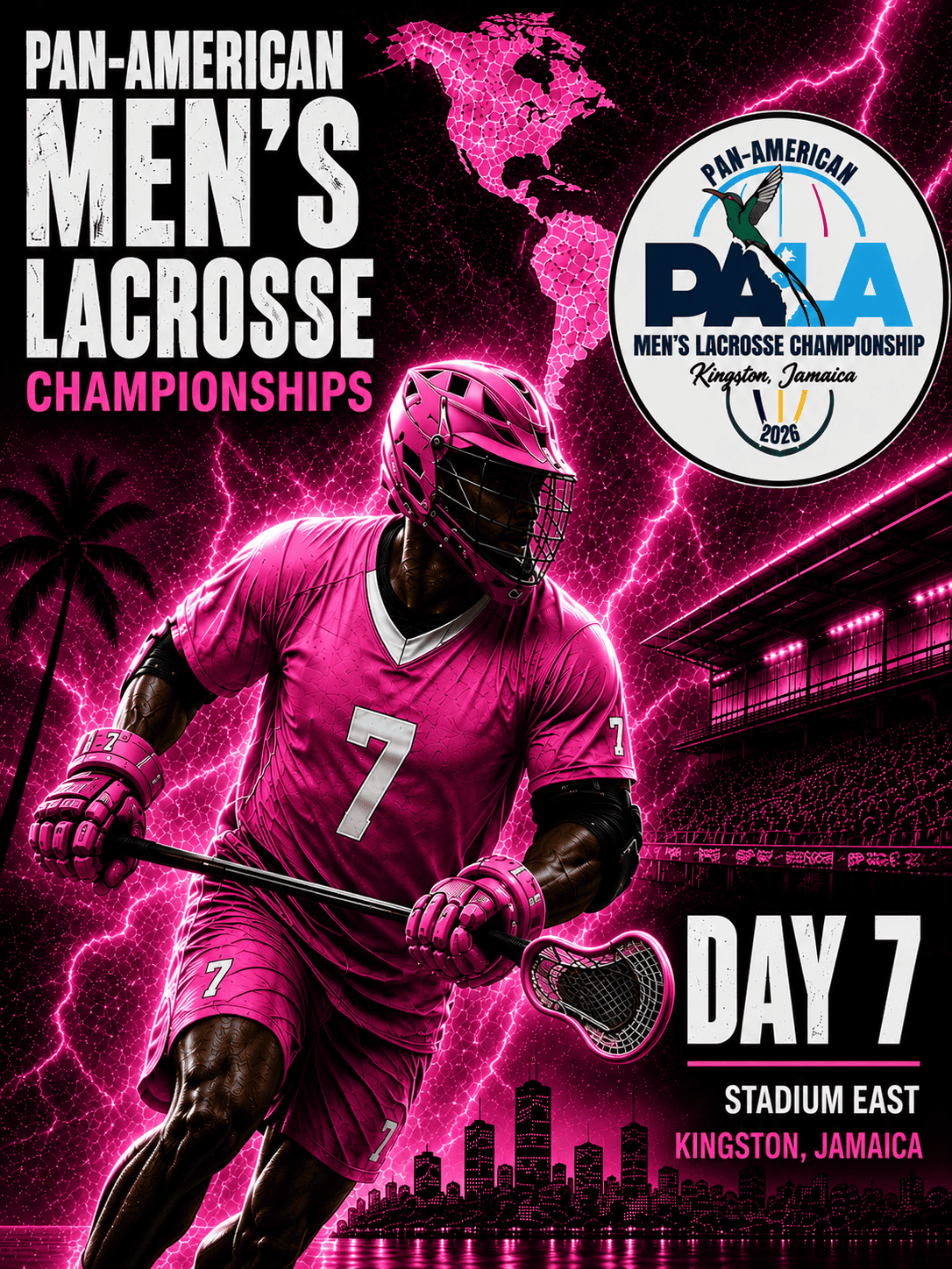 Pan-American Lacrosse Championships - Day 7 (Sunday) Adults