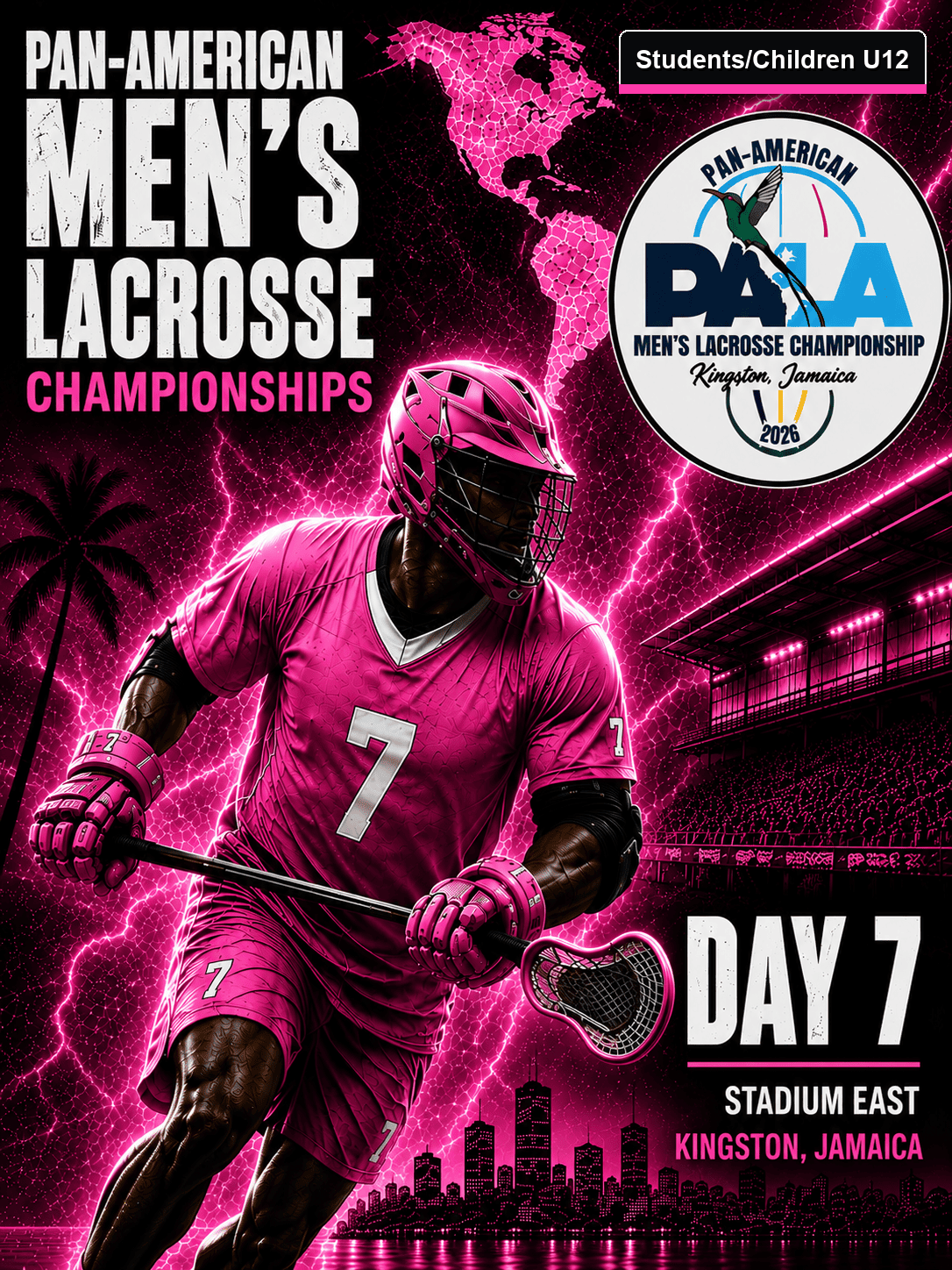 Pan-American Lacrosse Championships - Day 7 (Sunday) Students/Children